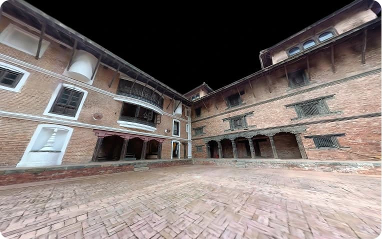 Original 3D scene before editing with Captures Studio